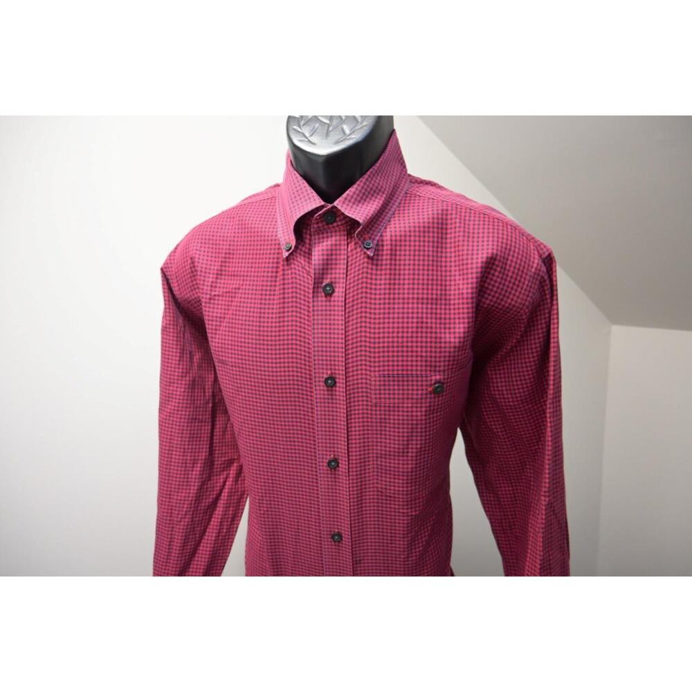 ORVIS Dress Shirt Country‎ Plaid Long Sleeve Button Up Mens Size Medium